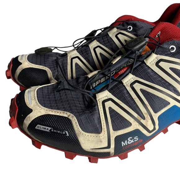 Salomon Speedcross 3 CS Trail Running Shoes Men’s Size 11 Ortholite contagrip - Picture 9 of 16